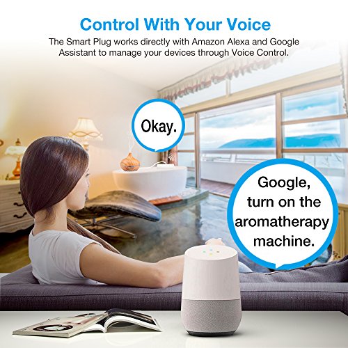 Alexa Smart Plug, IMILLET Smart Power Strip Wifi Surge Protector Compatible with Alexa IFTTT Google Assistant with 4 Outlet 4 USB Charging Port and 5ft Cord
