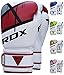 RDX Boxing Gloves EGO, Sparring Muay Thai Kickboxing MMA Heavy Training Mitts, Maya Hide Leather, Ventilated, Long Support, Punching Bag Workout Pads, Men Women Adult 8 10 12 14 16 oz