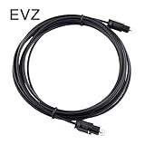 EvZ Abacus24-7 Optical TOSLINK Digital Fiber Optic Audio CABLE-12 feet