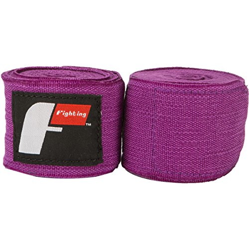 Fighting Sports Semi-Elastic Hand Wraps, Purple
