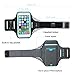 iPhone 7/8 Plus Armband,RISEPRO Sport Armband for Running,Workouts,Fingerprint Unlock,Lightweight,Breathable Lycra,Hidden Pocket,Key Holder,Earphone Cutouts for iPhone/Galaxy S6(5.5