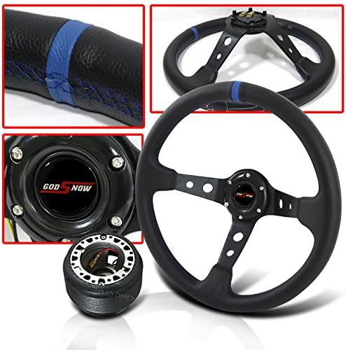 NISSAN 300ZX INTERIOR DRESS UP COMBO STEERING WHEEL + ADAPTER HUB + HORN BUTTON