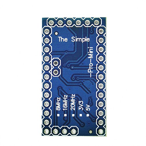 IZOKEE Redesign Pro Mini ATMEGA328P 3.3V 8MHz Replace ATmega128 Module Development Board Microcontroller for Arduino PRO Module (3x New Design 3.3V 8MHz) - Thumbnail 3