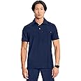 Infinity Cherokee Mens Scrub Top Modern Fit Polo T-Shirt with Zipper Chest Pocket CK825A