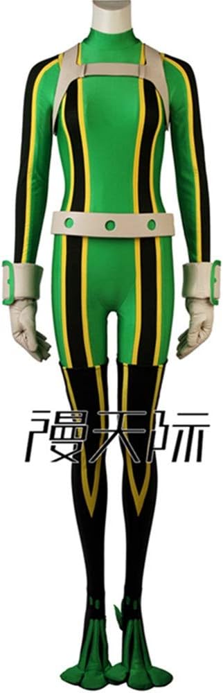 My Hero Academia Froppy Asui Tsuyu Cosplay Costume Herocostume Suit Adult Halloween Custom Made