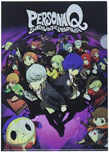 File Folder - Persona Q - New Key Art (Pack of 5) Stationery Licensed ge26265