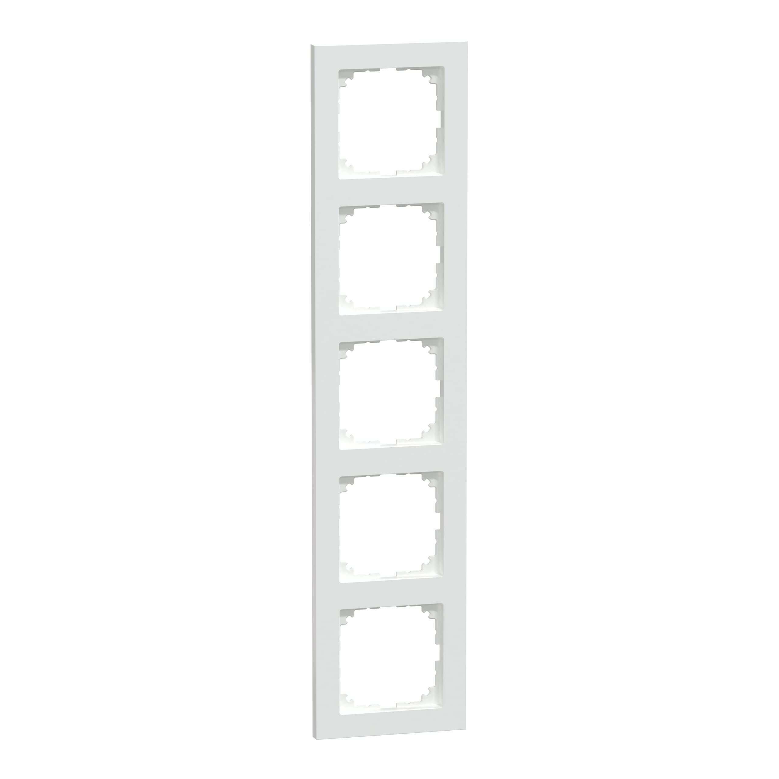 Merten Pure Frame, 5 Compartment, Active White, MEG4050 3625