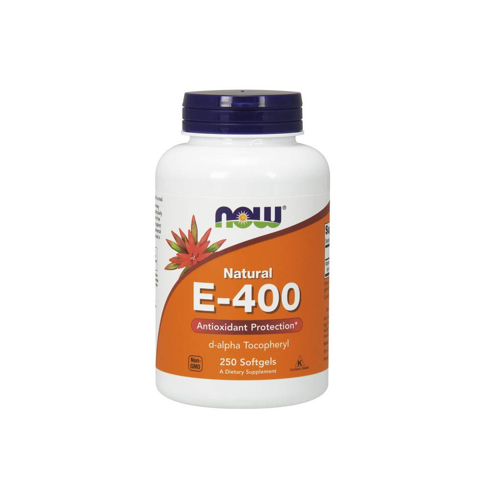 NOW Supplements, Vitamin E400 IU, DAlpha Tocopheryl, Antioxidant
