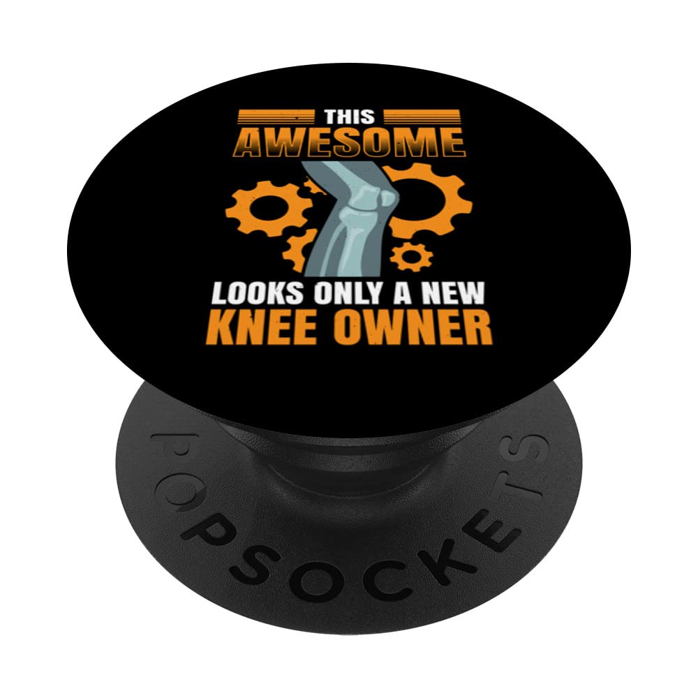 Knee Replacement Surgery Knee Replacement Warriors Patient PopSockets Swappable PopGrip