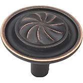 Belwith Products P3461-VB Cabinet Knob, 1-1/4-Inch, Venetian Bronze