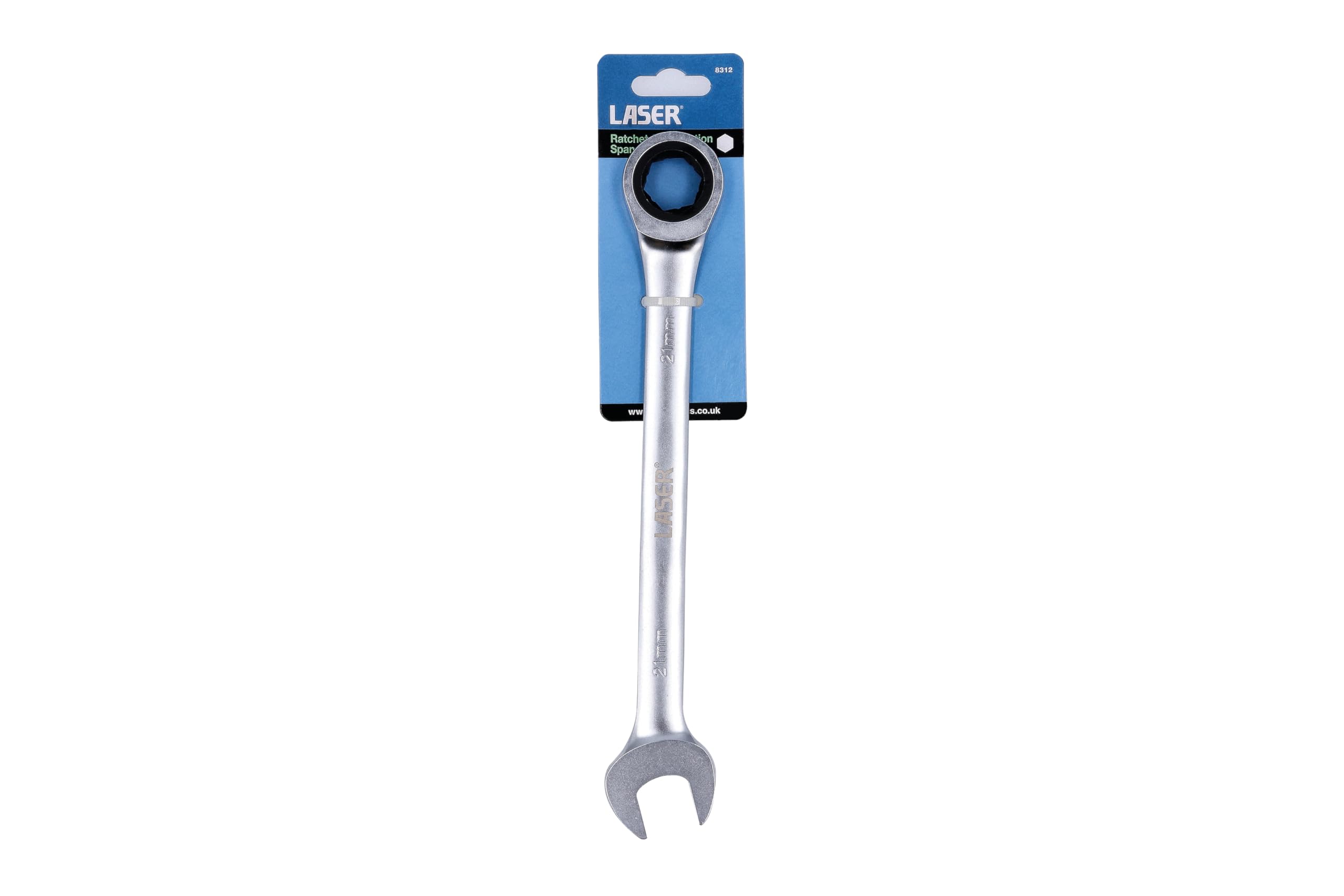 Laser 8312 Ratchet Combination Spanner 21mm