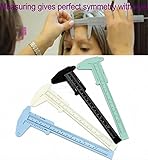 WellieSTR 4X Plastic Calipers For Permanent Makeup Tattoo Eyebrow Line Lip (Random Color)