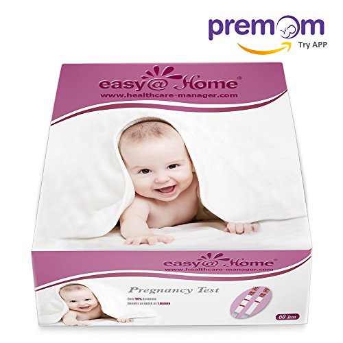 Easy@home branded 60 pregnancy tests, 60-count