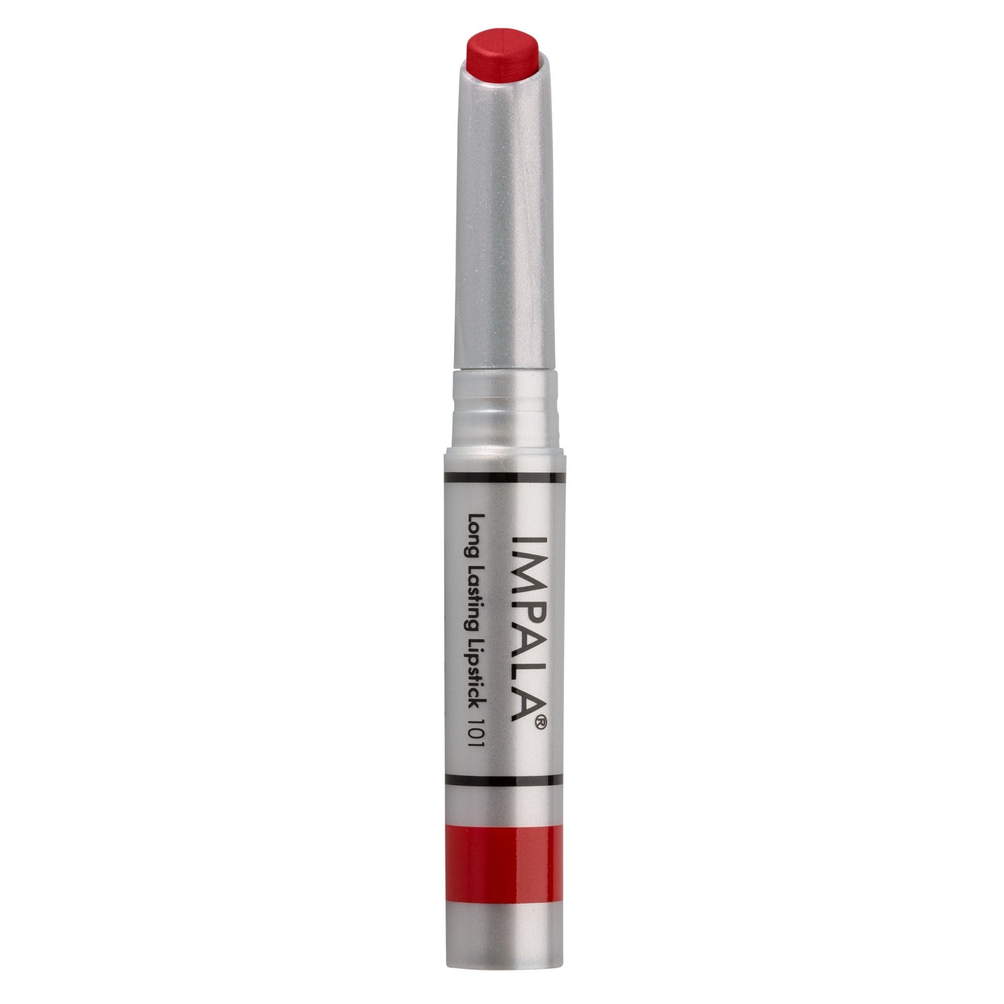 IMPALA | Longlasting Lip Color Dark Magenta No. 101 | Permanent Lipstick, Creamy Texture | Long-Lasting | Hydrating Full-Coverage Lip Color | Moisturizes and Nurtures