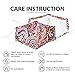 Debrief Me Anti Dust Face Mouth Cover Mask Respirator - Dustproof Anti-bacterial Washable - Reusable masks Respirator Comfy - Cotton Germ Protective Breath Healthy Safety Warm Windproof (Orange-Mix)
