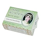 Jane Austen Bath Soap - 1 Mini Bar of Soap - Made in The USA