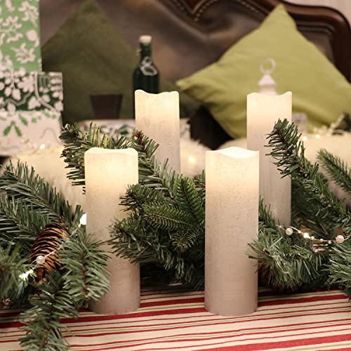 Rhytsing Slim Battery Operated Led Candles, Flameless Candles with