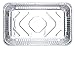 DOBI (15-Pack Full-Size Deep Chafing Pans - Disposable Aluminum Foil Steam Table Deep Pans, Large Size - 20 1/2