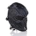 andway skull skeleton full face protective mask gear for airsoft/bb gun/ cs game and party(Airsoft Gun)