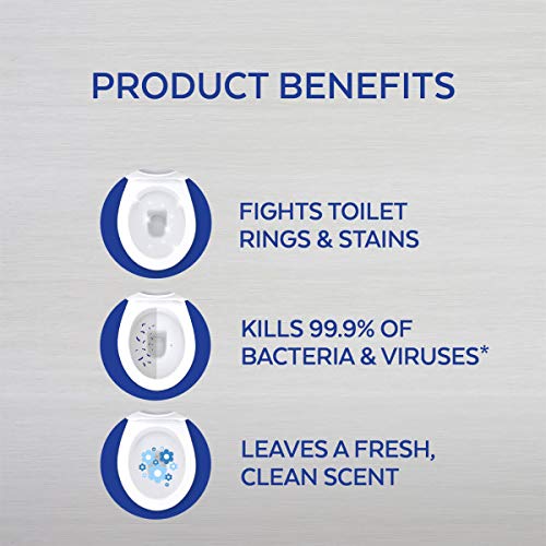 image for Lysol Toilet Bowl Cleaner with Lime and Rust Remover, 24 oz (Pack of 5