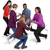 Trainers Warehouse Helium Stick, Build Teams and Communication Skills | When Extended Fully, It's 10 Feet Long | Includes Facilitation Notes | The "stick" is Compact and Folds up Easily