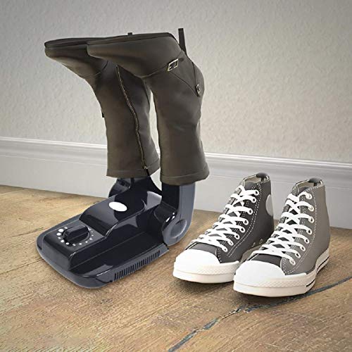 Shoes Dryer, Putars Electric Shoe Dryer/Boot Dryer Ozone Deodorizer for Shoes Gloves Socks Boot Dryer Portable Folding Shoes Warmer Electric Heat with Timer