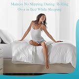 DUJUIKE Mattress Underlay Anti Slip Pad 120 x 200 cm Grey view 8