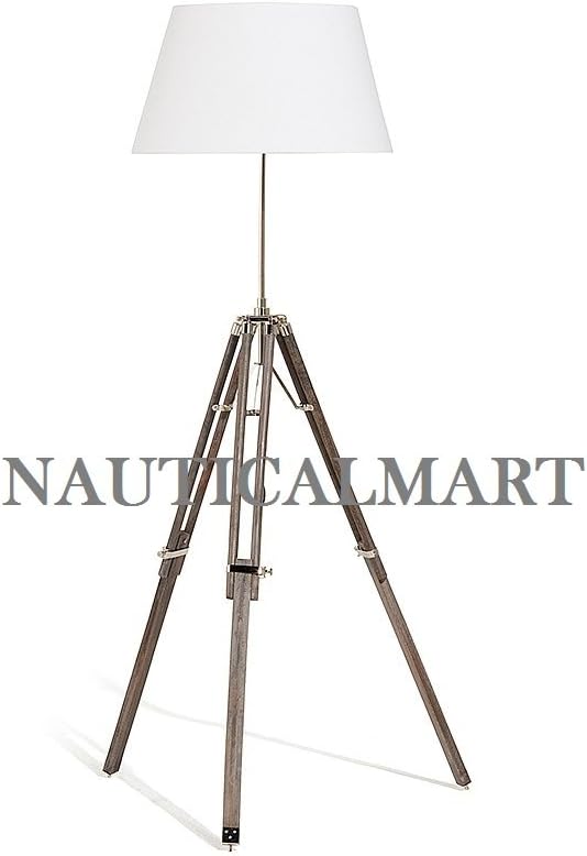 wooden tripod table lamp base