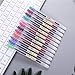 Gel Pens Set 0.5mm Colored Gel Art Markers Fine Point Pen, Neutral Gel Ink Ballpoint Pens for Adult Coloring Drawing Doodling Scrapbooking 12 Colors Pack