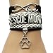 Infinity Love Rescue Mom Bracelet Dog or Cat Paw Charm