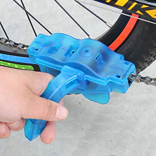 Tralntion 3PCS/Set Bicycle Chain Cleaner Scrubber Brushes Mountain Bike Wash Tool Set Cycling Cleaning Kit Bicycle Repair Tools