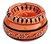 SouvNear Big Sale - Moroccan Ashtray Ash Tray wif Lid Ashtray for Outdoor and Indoor wif 3 Cigarette Holder Slots - Hand Painted Smoking Smoke