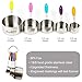 Premium Measuring Cups Measuring Spoons Set and Basting Brush ,11 Piece - Stainless Steel Anti-Slip W/ Soft-Flexible and Heat-Resistant Handles Comfortable Easy to Clean Cup Size (1 - 8.45) Oz