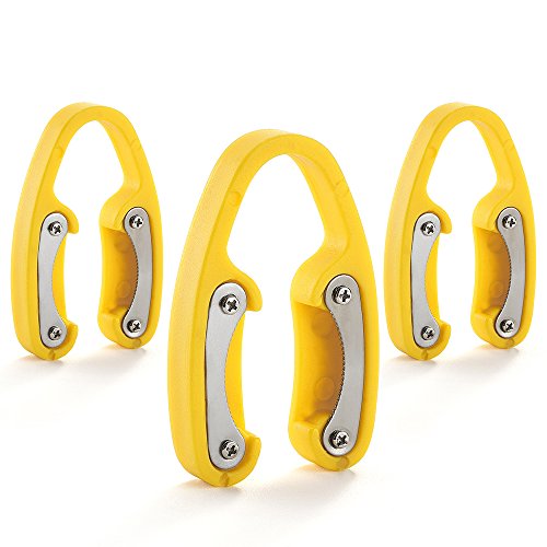 3 Pack Yellow Premium Dual Blade Wine Foil Cutter - Wine Bottle Opener Accessory - Gift for Wine Lovers by YWQ
