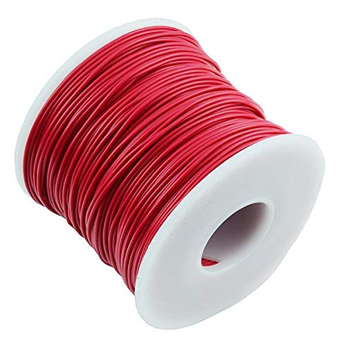 Red 0.25mm² 7/0.2mm Stranded Copper Cable Reel Automotive General Purpose 100M