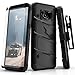 Zizo Galaxy S8 Active Case [Bolt Series] Free [S8 Active Screen Protector] Kickstand [12 ft. Military Grade Drop Tested] Holster Samsung
