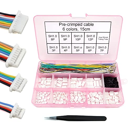 SH1.0 Connectors and Pre-Crimped Silicone Cables
