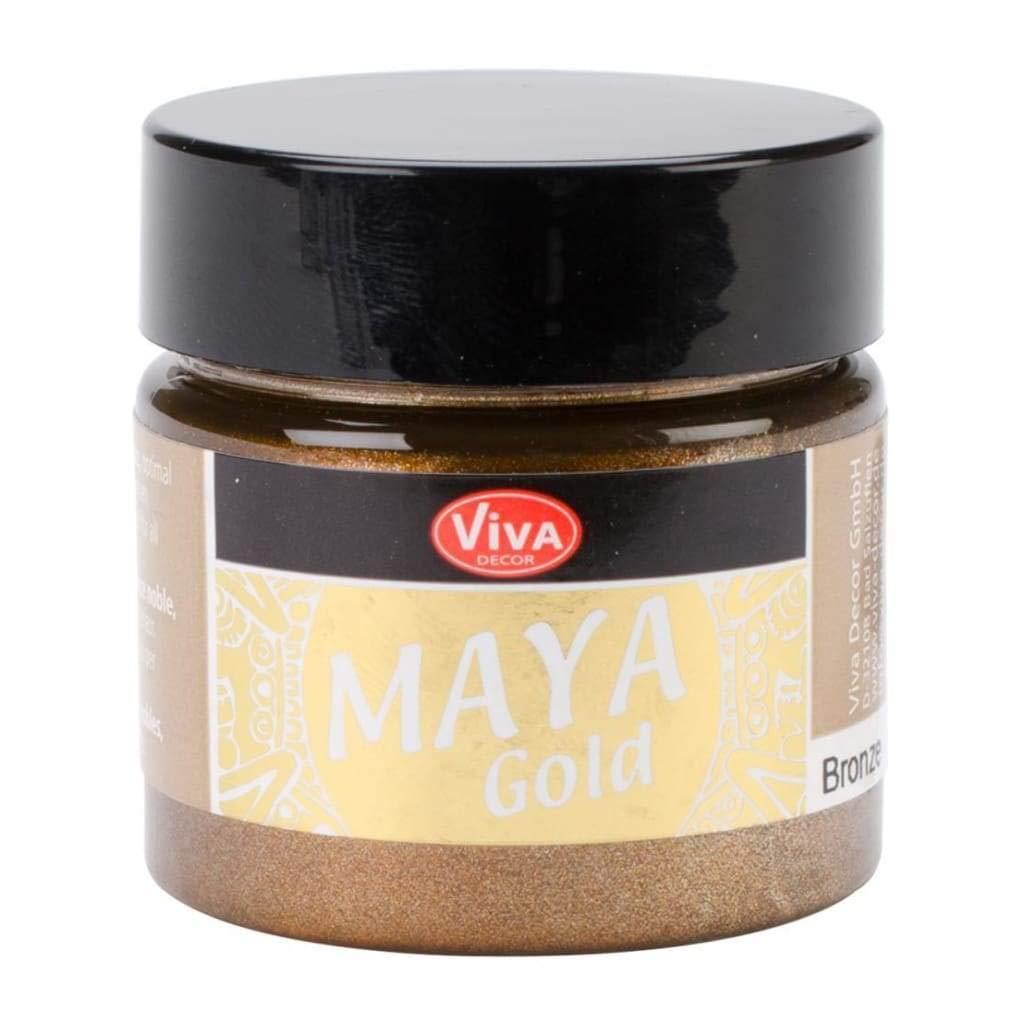 Viva Decor 50 ml Maya Gold Paint, Bronze
