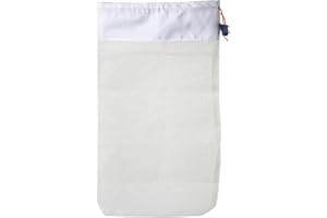 ArrogantF Debris Bag Ultra Fine Volcanic Bag Replacement for Hammer-Head HH1510 Ultra Fine Swimming Pool Cleaner Bag 28" 75 Micrn Ultrafine Vlcnic Bag with Cleat - White