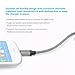 Cambond Micro USB Cable, 6.6 ft Reversible Quick Charge 2.0 A Male to Micro B Sync and Charging Cable Braided, Using for Micro USB Connecting Devices(Grey)