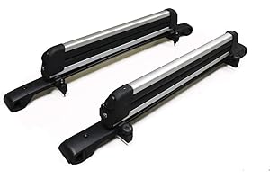 BRIGHTLINES Crossbars & Ski Rack for 6 Skis 4 Snowboards Combo Compatible with 2018 2019 2020 2021 2022 2023 Subaru Crosstrek & 2017-2023 Impreza