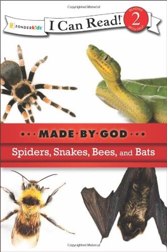 Spiders, Snakes, Bees, and Bats: Level 2 (I Can Read! / Made By God)