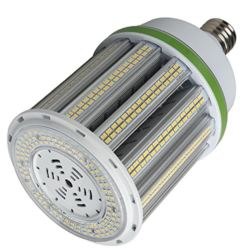125W Led Corn Light Bulb, 5000K Mogul E39 Led Corn Bulbs, Shortest Led Bulb 16800Lm Equivalence of 400W-500W Metal Halide HID CFL HPS for Shoebox Pole High Bay Parking Lot Wall Pack Lighting Fixture