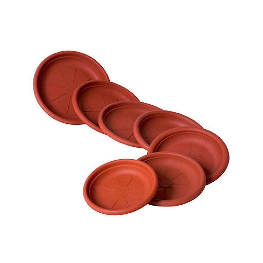 Art Plast Sottovasi Saucer for Planter Diameter 25 cm, Terracotta