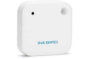 Inkbird IBS-TH2 Wireless Bluetooth Thermometer, Temperature Monitor with APP,Smart Sensor with Alerts, Calibration, Interval 