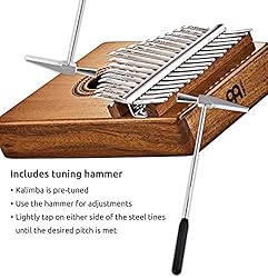 Kalimba Thumb Piano, 17 Keys — Includes Tuning