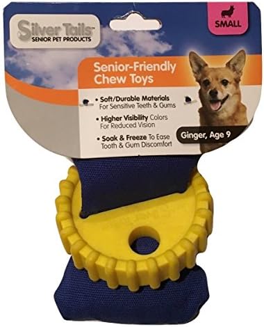 Silver Tails Wheel Senior Friendly Dog Chewing Toy Small