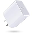 Type C Charging Block iPhone Charger Box for iPhone 16 SE 15 14 13 12 Pro/14 Pro/11 Pro Max/XS/XR/X/8,Samsung Galaxy S24 S23 S22 J7 A53 A32 A12 A05 A52, Pixel 9/8/7/6 USB Wall Plug Charger Cube Brick