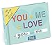 Knock Knock You + Me = Love Fill in the Love Book Fill-in-the-Blank Gift Journal, 4.5 x 3.25-inches