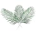 XHSP 11 40pcs Fake Faux Artificial Tropical Leaves Green Single Leaf Palm for Home Kitchen Party Decorations Handcrafts